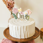 Wild Flower Cake Topper Wildflower 1st Birthday Wild and Onederful Garden Party Floral Birthday Summer party 