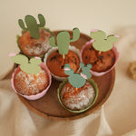 Cactus Cupcake Toppers, One Prickly Pair, Desert Baby Shower