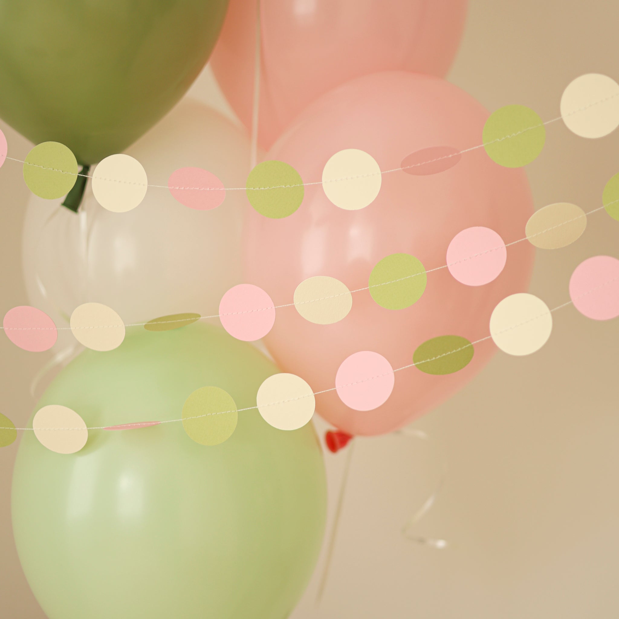 One Prickly Pair Garland, Twin Girls 1st Birthday Party, Pink Cactus Decorations