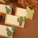 Cactus Name Place Cards - Desert Southwestern Wedding, Baby Shower Decor