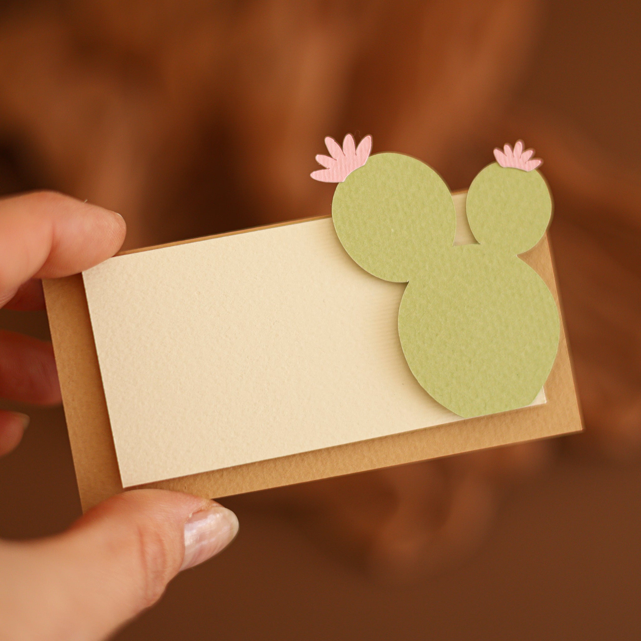 Cactus Name Place Cards - Desert Southwestern Wedding, Baby Shower Decor