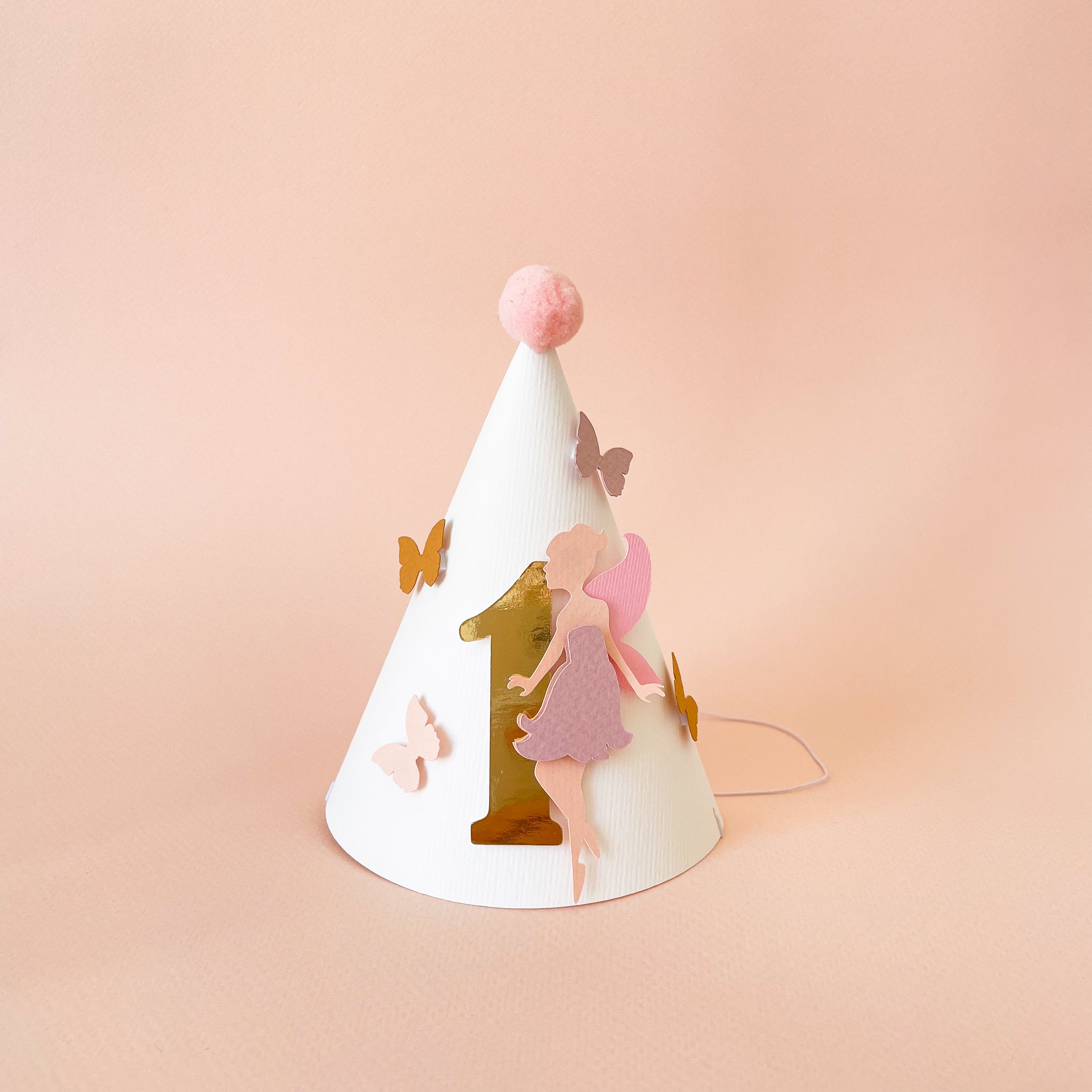 Fairy Birthday Party Hat Woodland Fairy Party Decorations Fairy First Birthday 