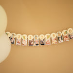 sloth first birthday photo banner, sloth monthly photo garland, baby's first year sloth banner, sloth milestone banner