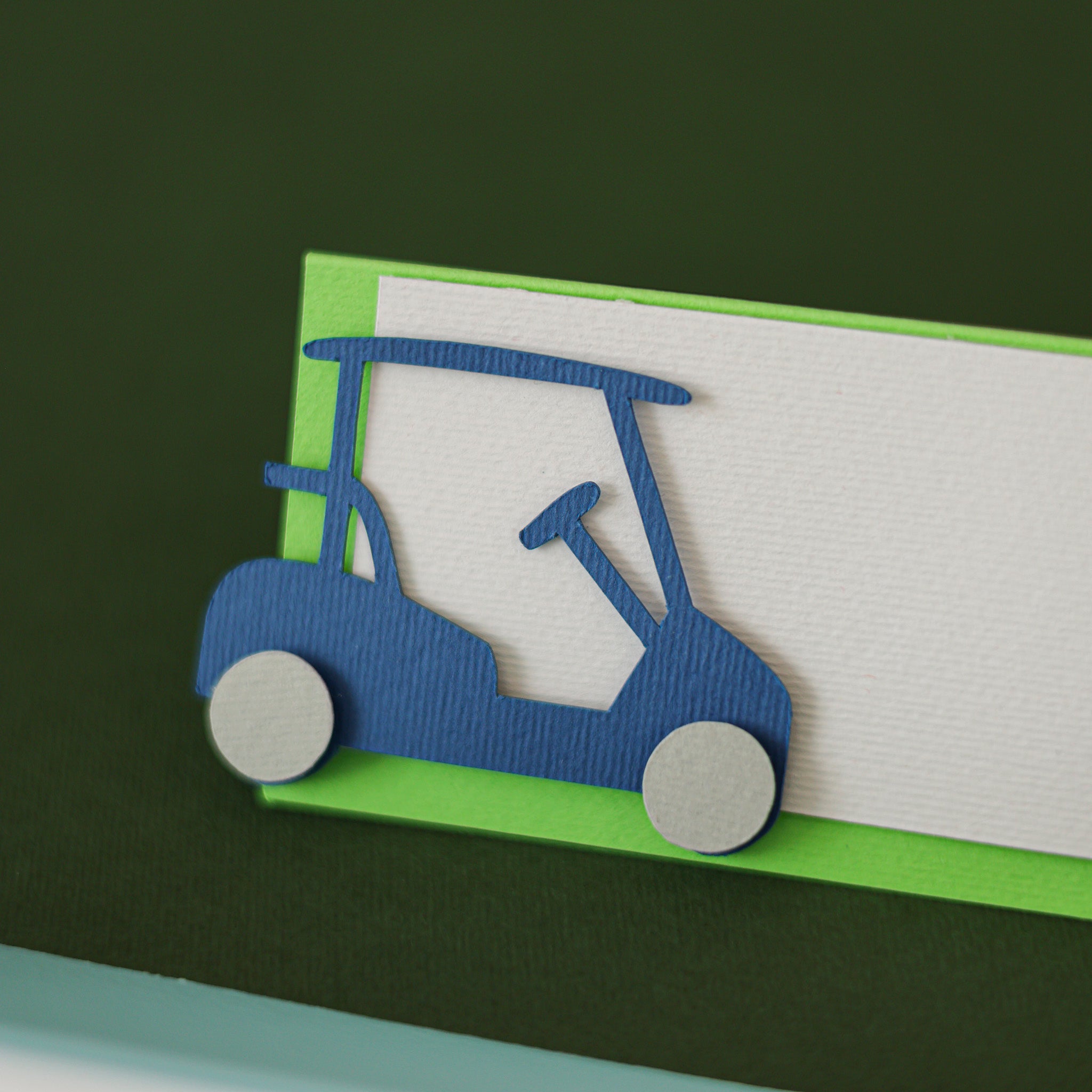 Golf Place Cards - Hole in One Birthday Party Food Labels