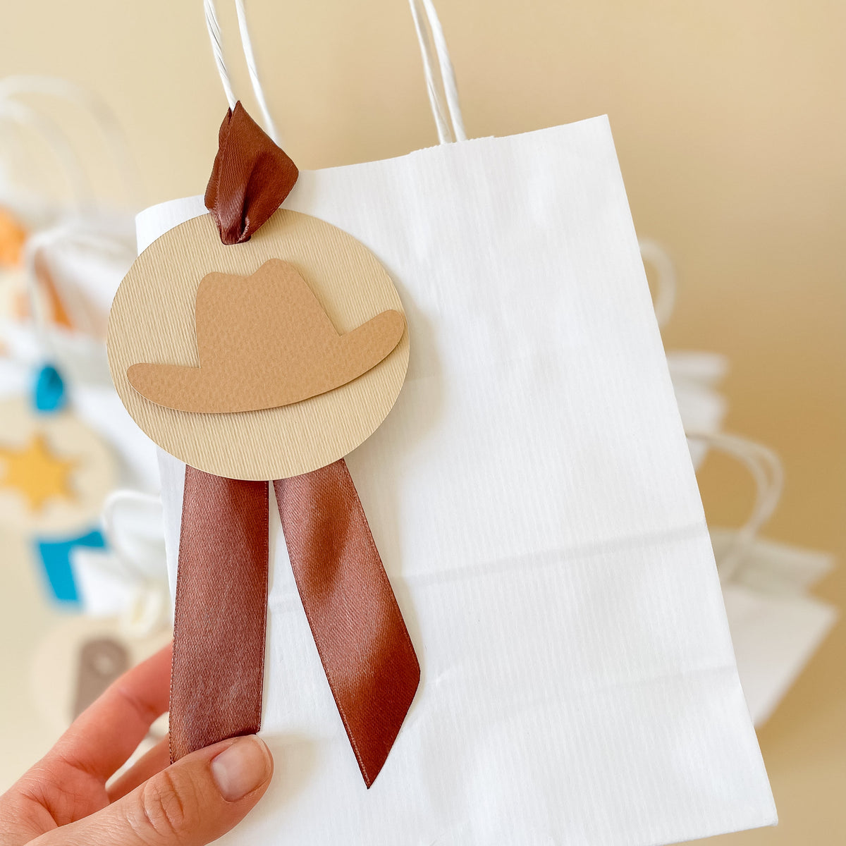 Pre-Filled Western Theme Party Bags For Kids Birthday - Cowboy & Cowgirl Goodie Bags, No Assembly Needed