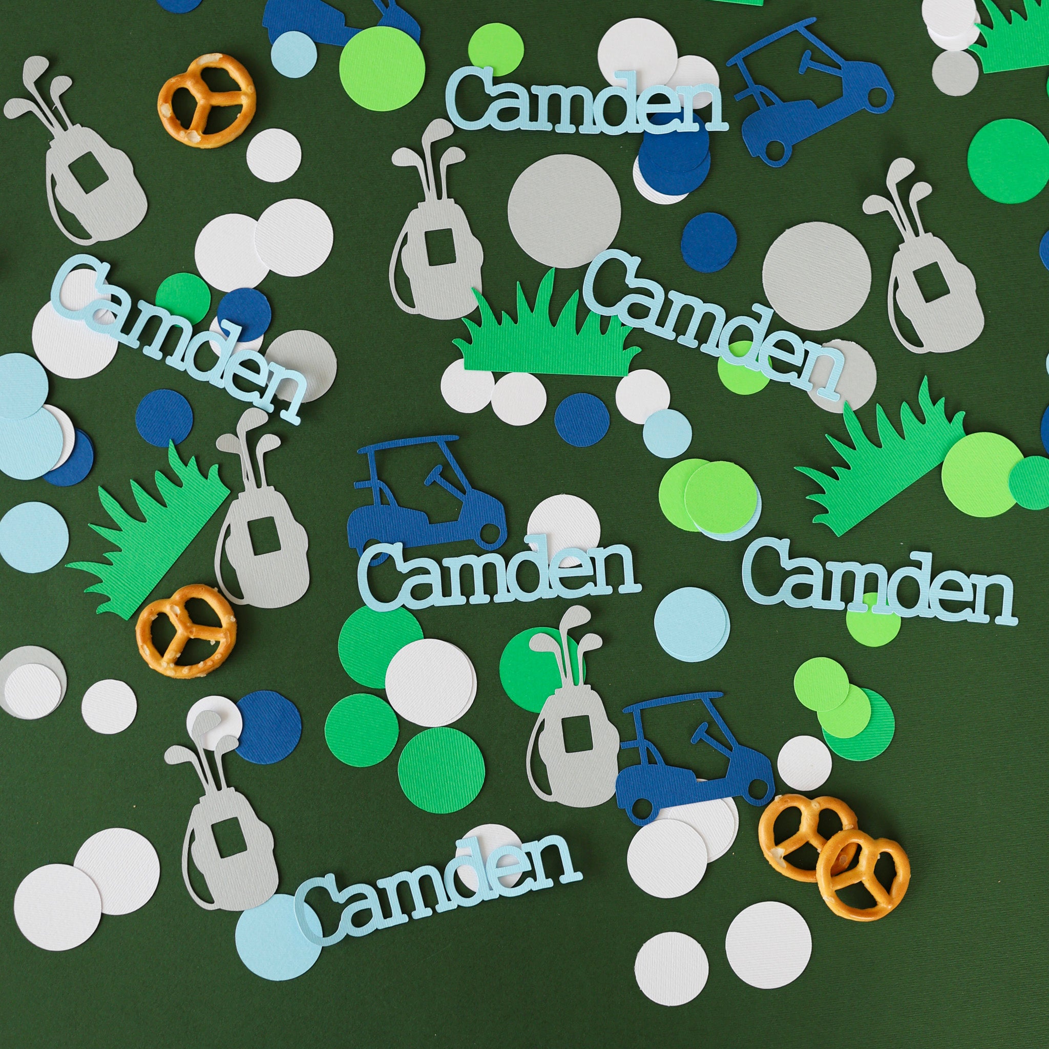 Golf Confetti - Hole in One Birthday & Par-Tee Table Scatter