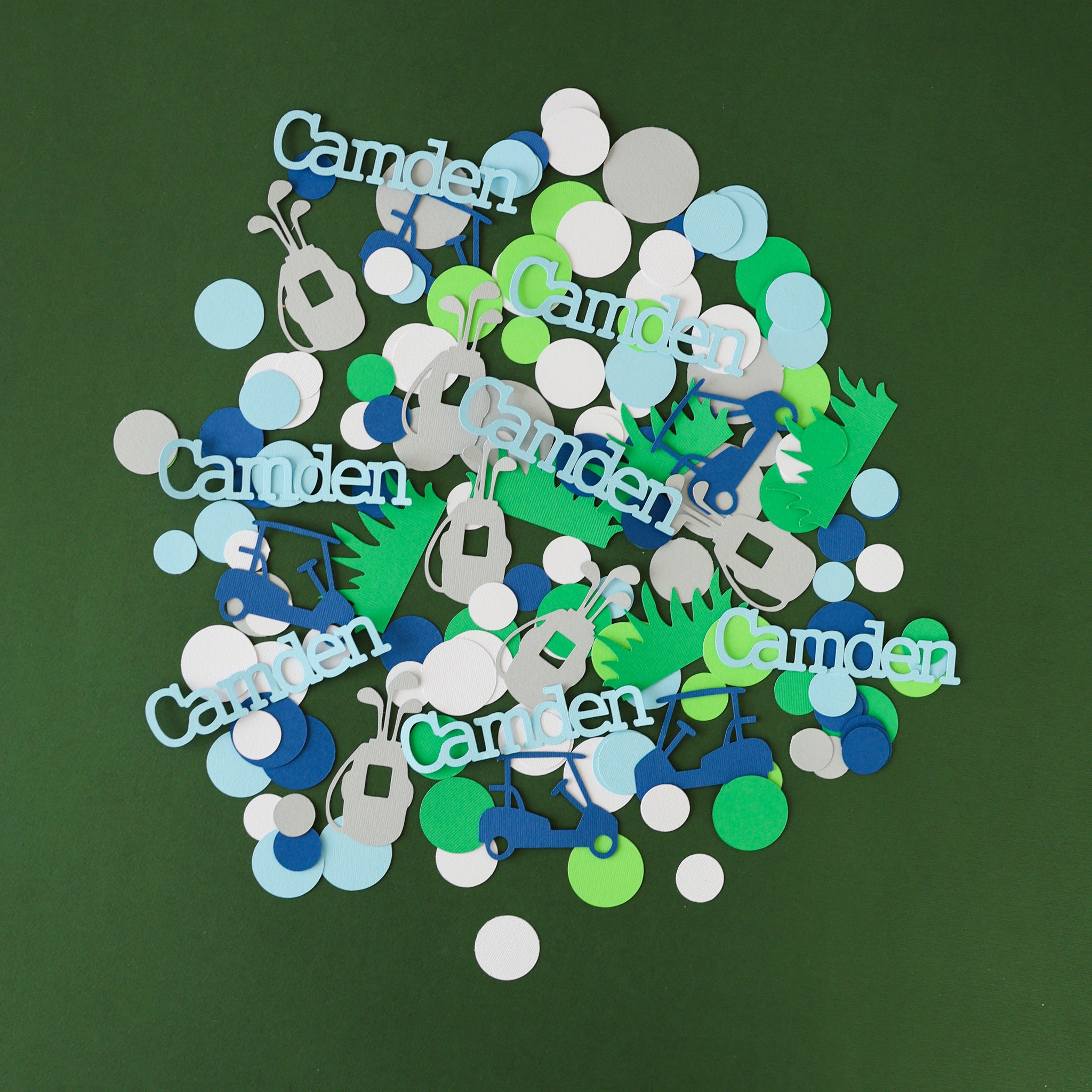 Golf Confetti - Hole in One Birthday & Par-Tee Table Scatter