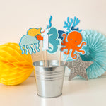 Under the Sea Centerpieces Ocean theme Ocean Animals Birthday party
