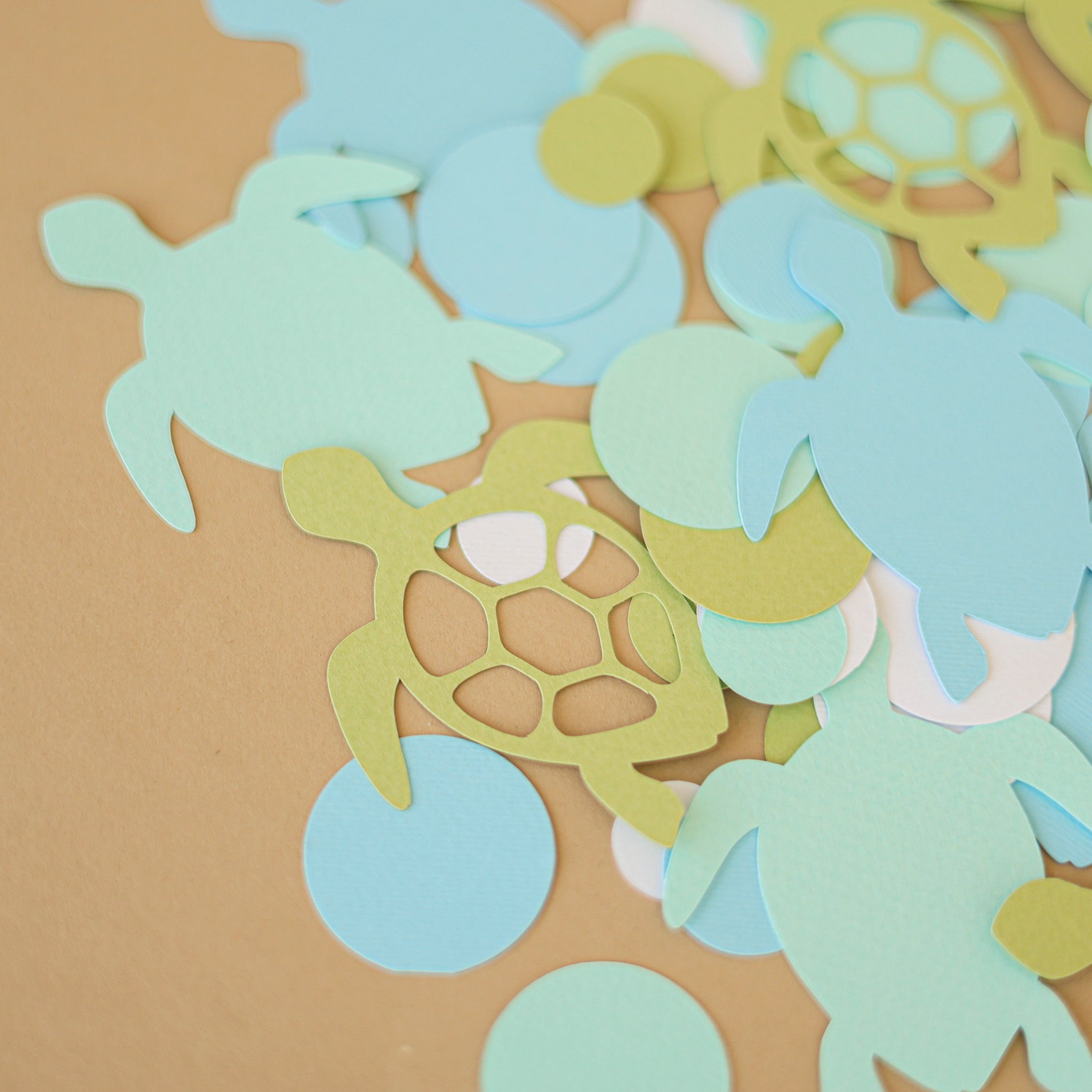 Turtle cutouts, Ocean themed Birthday party decor, Turtle Baby Shower