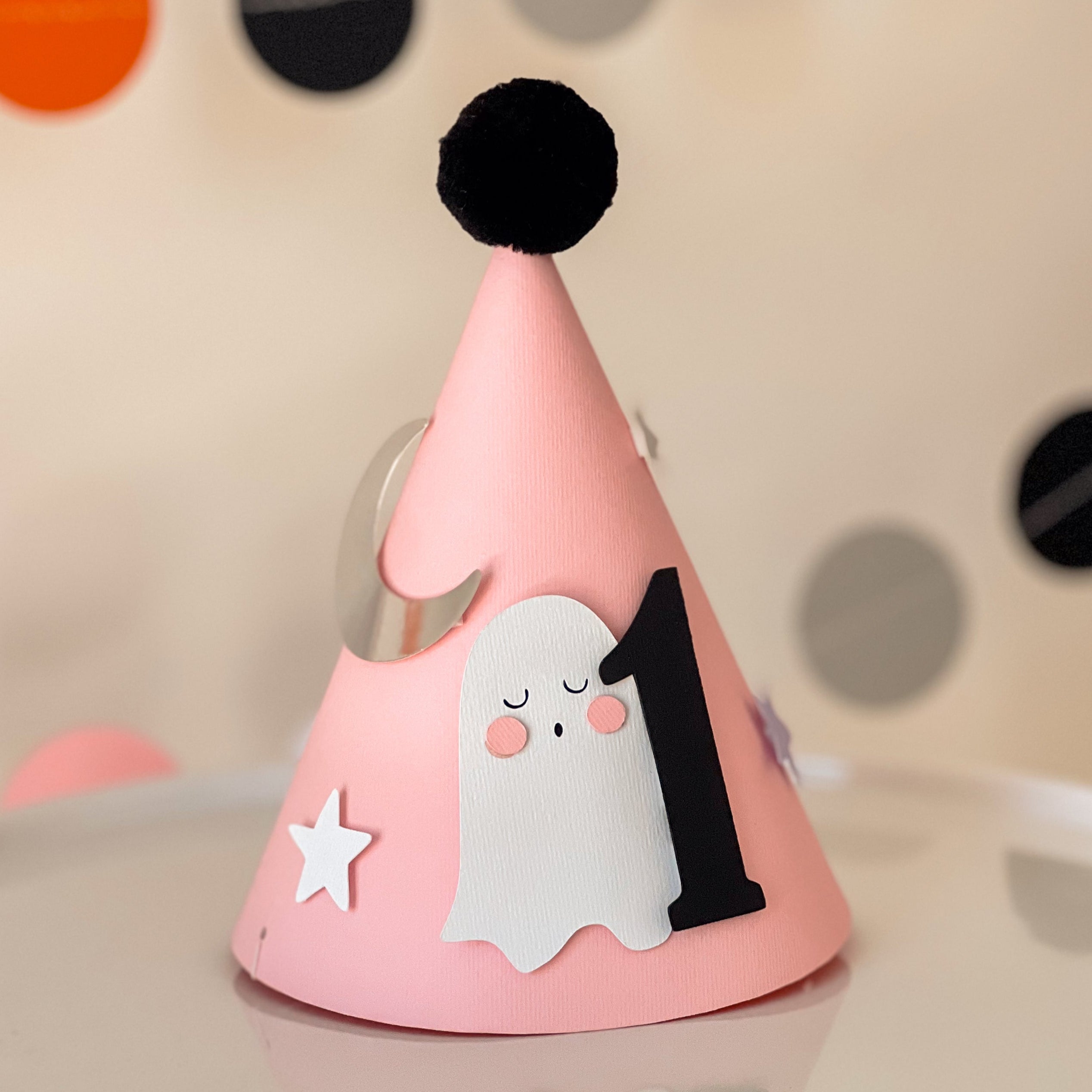 Little Party Hat Halloween Birthday Spooky One 