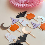 Little Boo Cupcake Toppers Spooky One Halloween Decor Boo I'm Two 