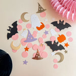 Little Boo Birthday Confetti Spooky One Birthday Ghost Theme Halloween Party 