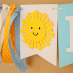 Sunshine High Chair Banner, You are my Sunshine, Sun 1st Birthday