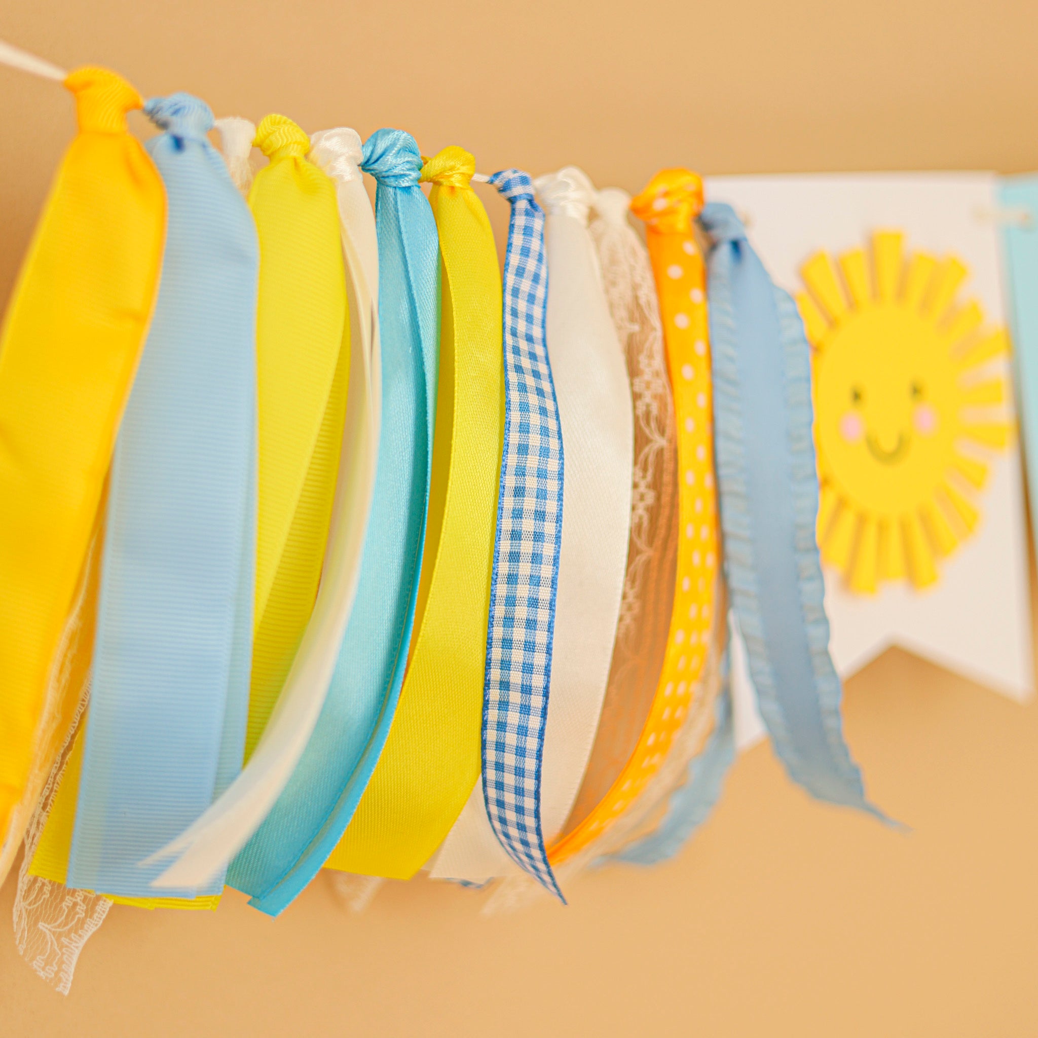 Sunshine High Chair Banner, You are my Sunshine, Sun 1st Birthday
