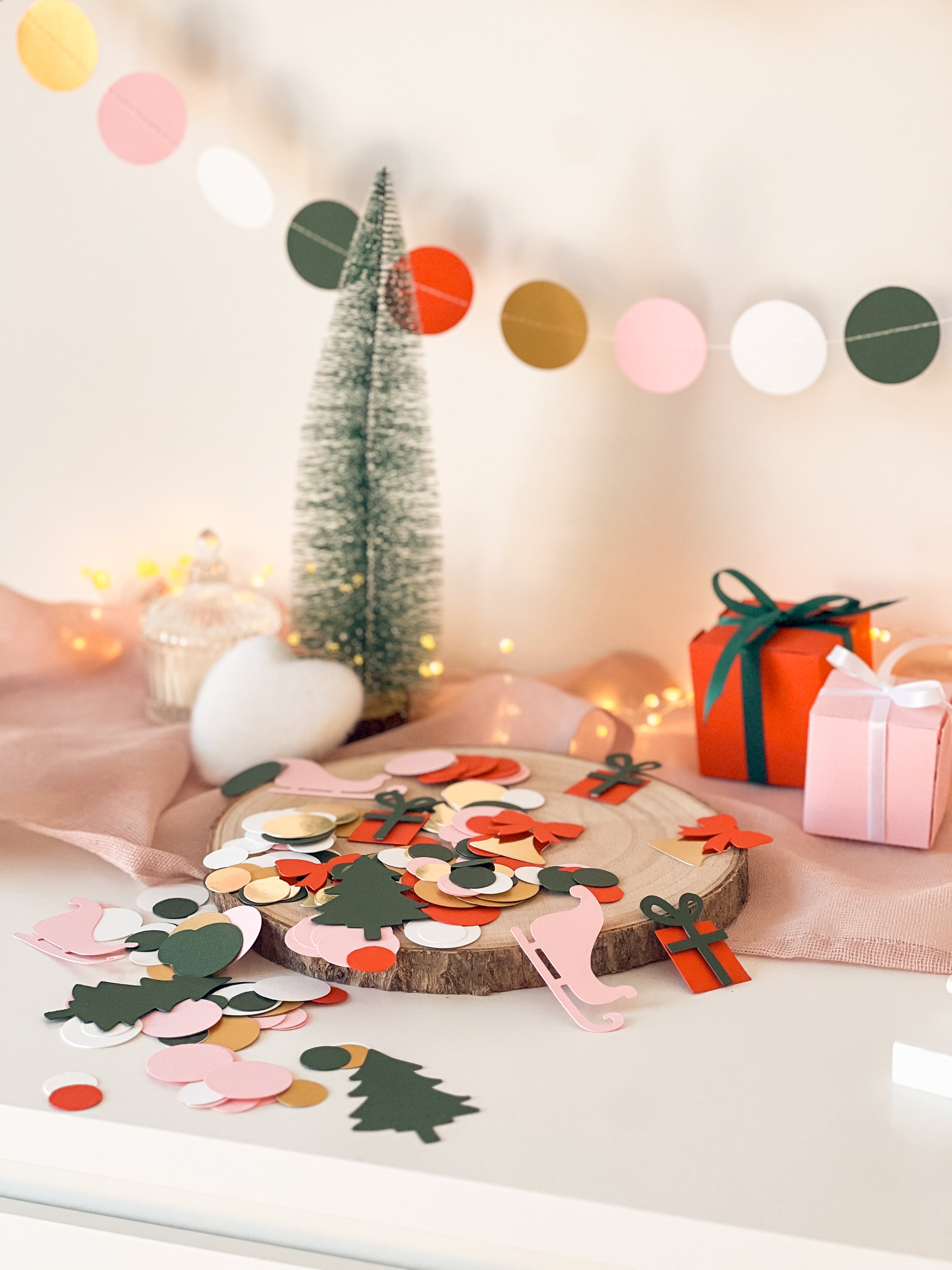 Oh Fun To Be One: Confetti Christmas 1st Birthday