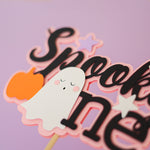 Spooky One Cake Topper for 1st Birthday party