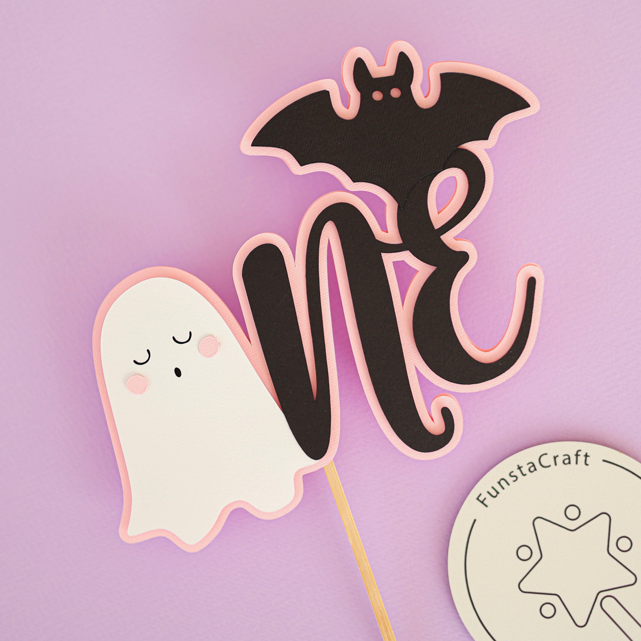 Little Boo Cake Topper for Halloween themed  1st Birthday 