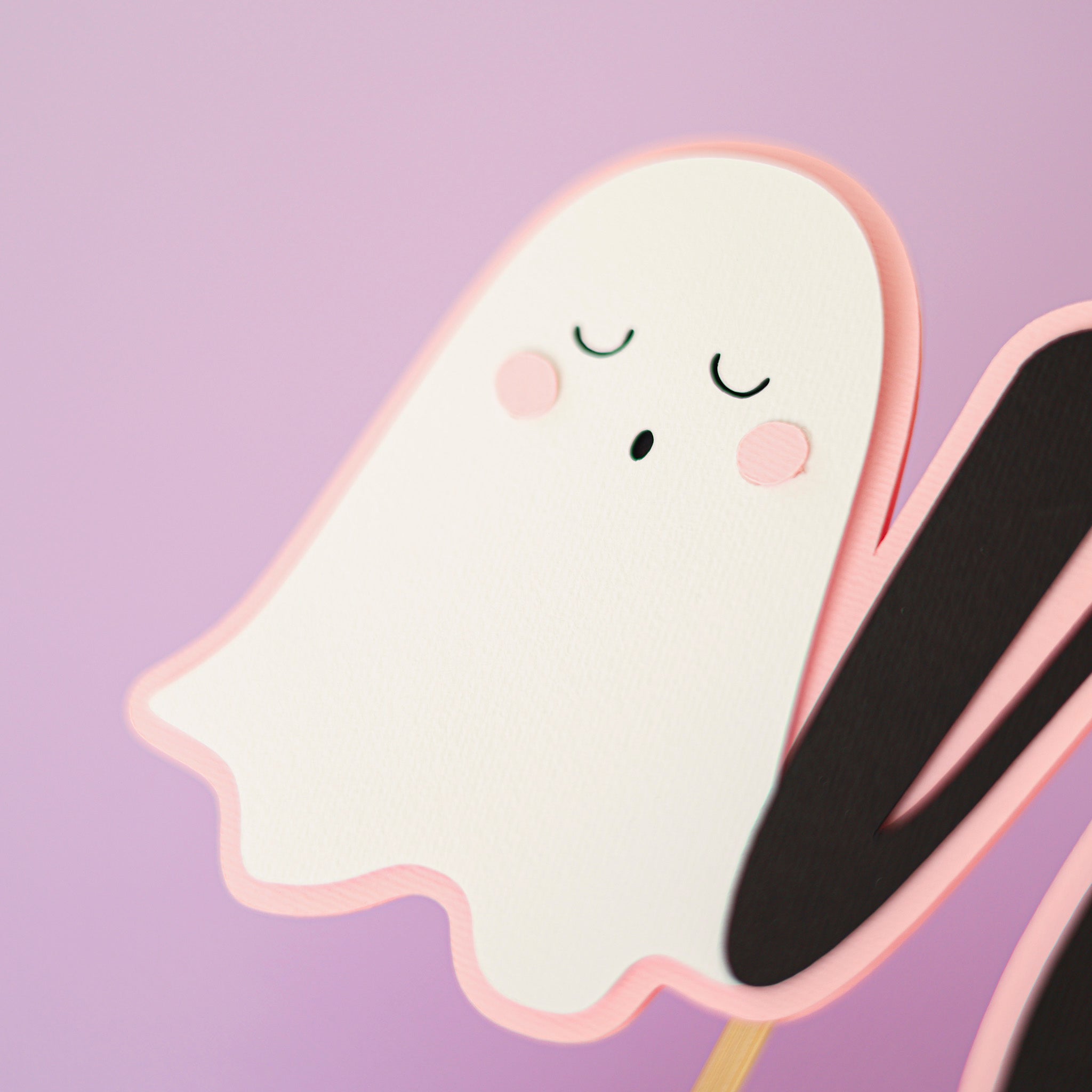 Halloween themed cake topper with ghost for Baby 1st Birthday 