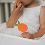 Orange Cupcake Topper for Girl 1st Birthday Little Cutie Themed Party