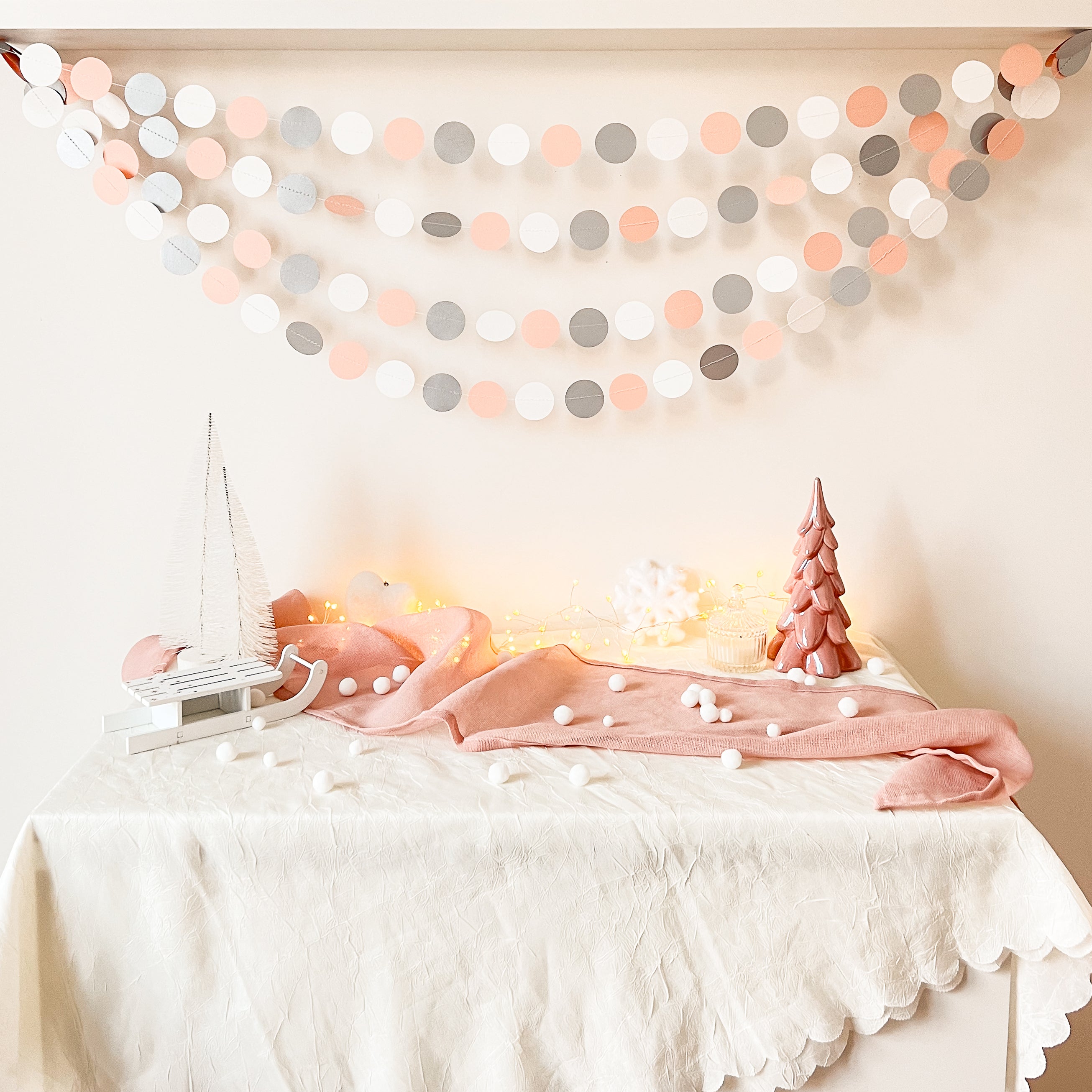 Winter Wonderland Baby Shower Garland Christmas Baby Shower Winter Wonderland