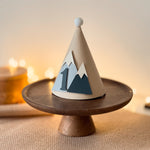 Mountain One Party Hat Adventure Awaits Party Hat Explorer themed party Mountain First Birthday Party Hat 