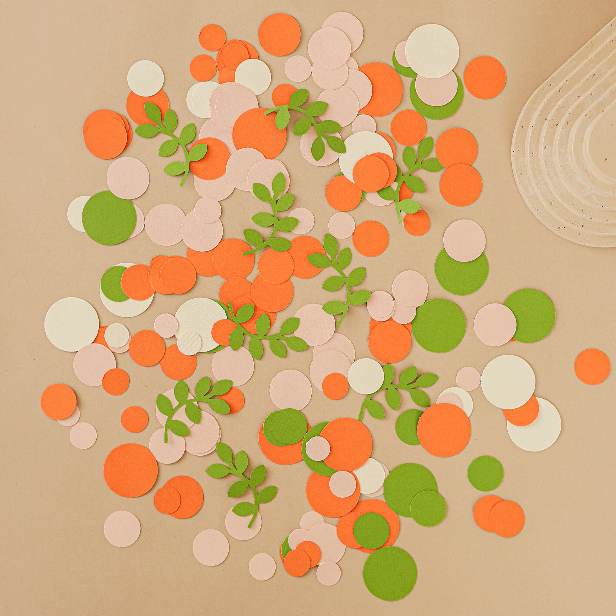 Little Cutie Confetti - Clementine Baby Shower & Birthday Decor