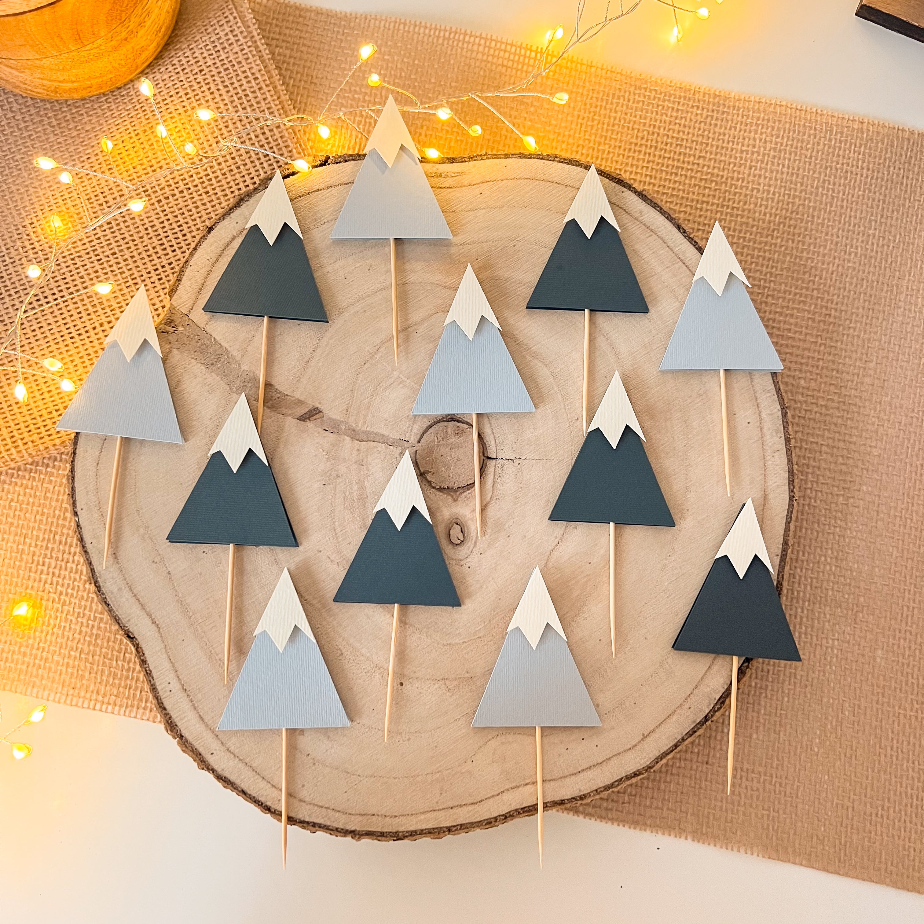 Mountain Cupcake Toppers Mountain Birthday Decorations Adventure Awaits Cupcake Toppers Explorer themed party