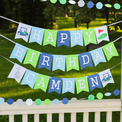 Golf Birthday Banner