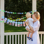 Hole in One Monthly Photo Banner - Golf Birthday Decoration