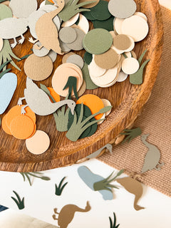 Duck Paper Confetti Lucky Duck 1st Birthday Decorations One Lucky Duck Mallard Duck party Summer or Fall Birthday