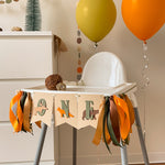 Bear One Highchair Banner: Celebrate Your Little Cub