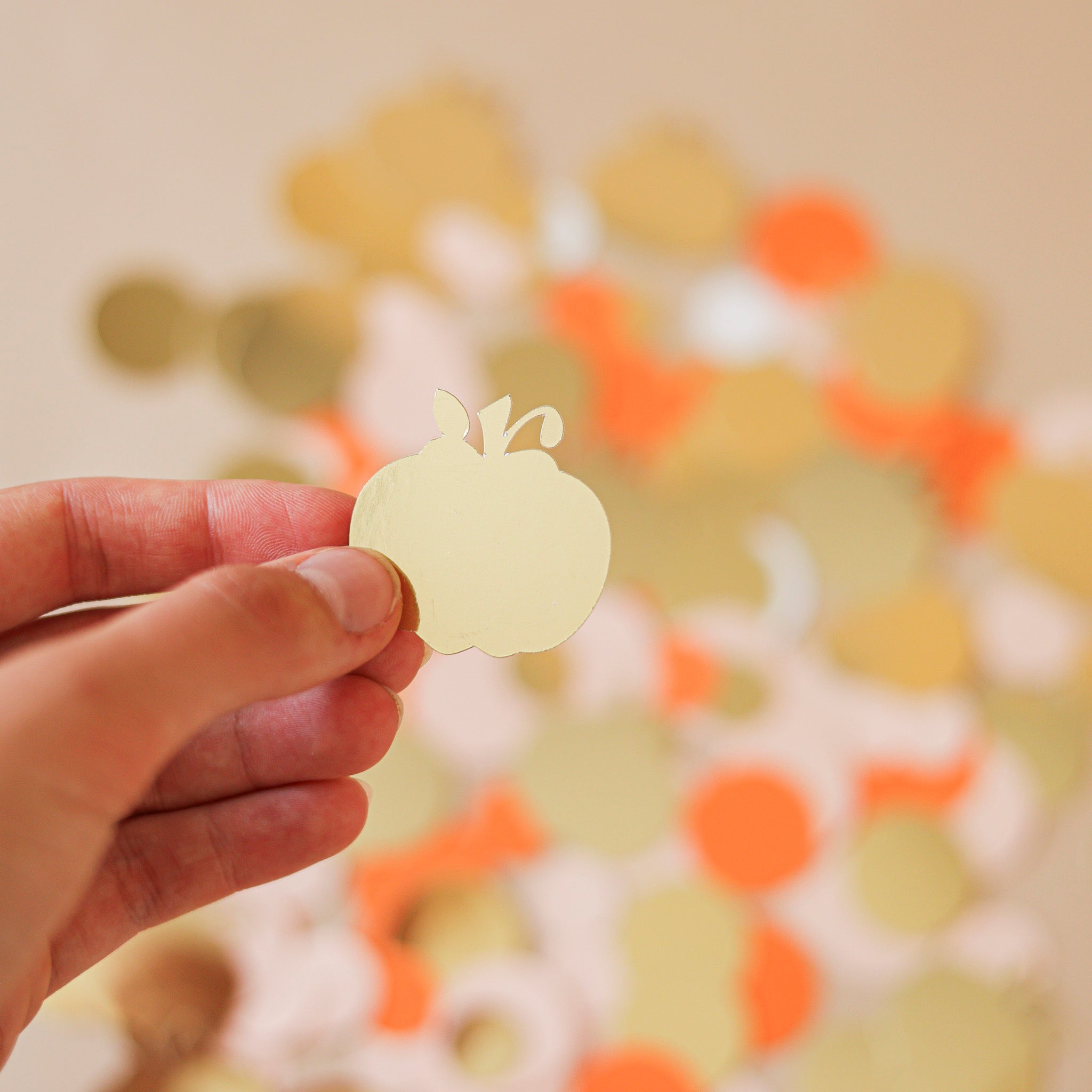 Pumpkin Confetti - Fall Baby Shower, Thanksgiving Table Decor