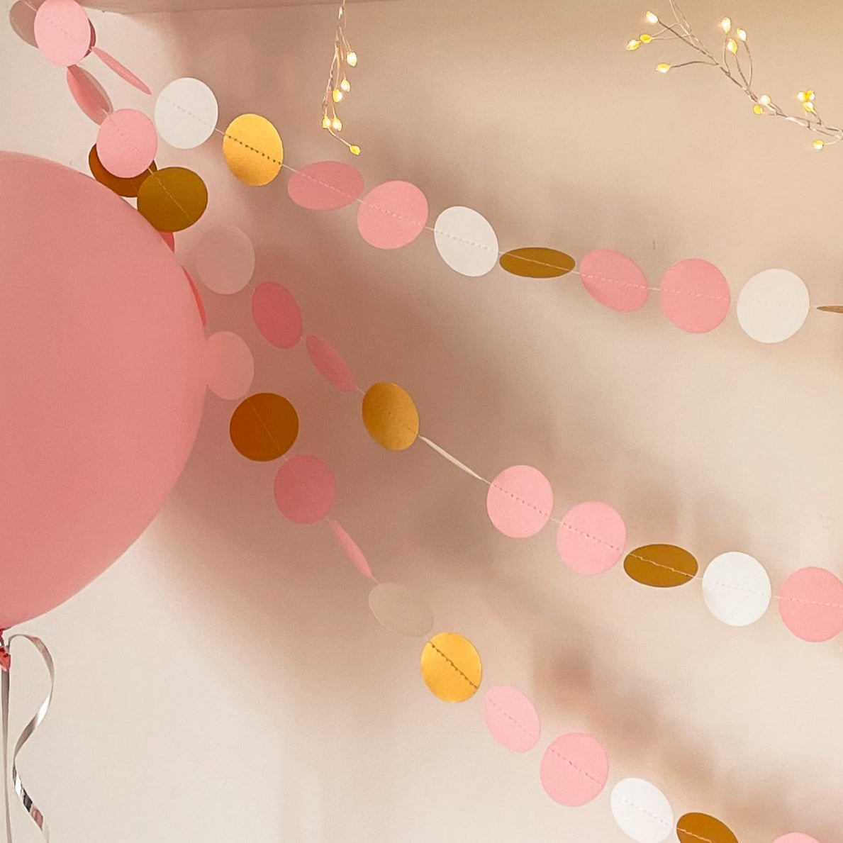 Ballerina Circle Garland Ballet Dancer Birthday Coquette themed party