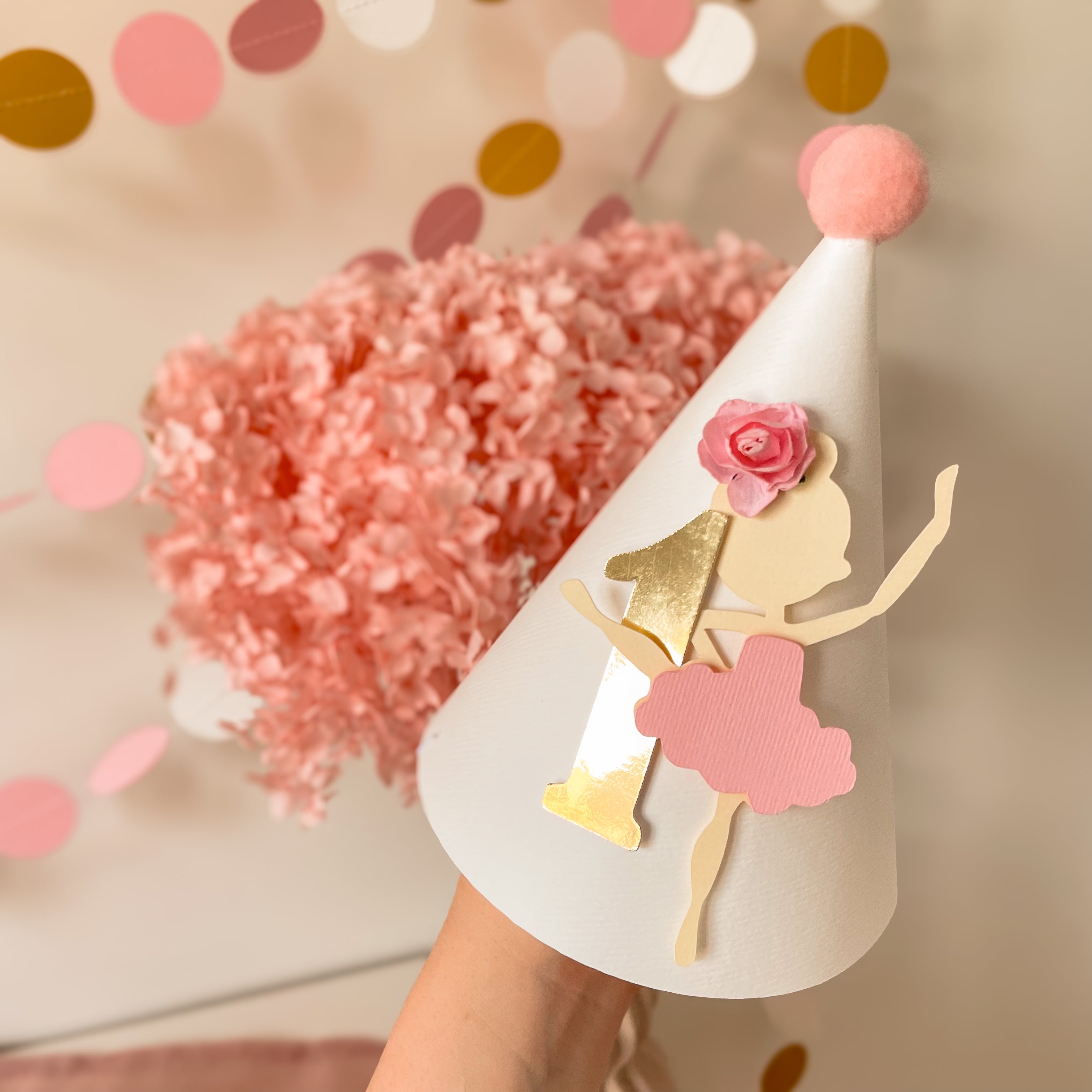 Ballerina Party Hat Ballet Dancer Coquette themed party