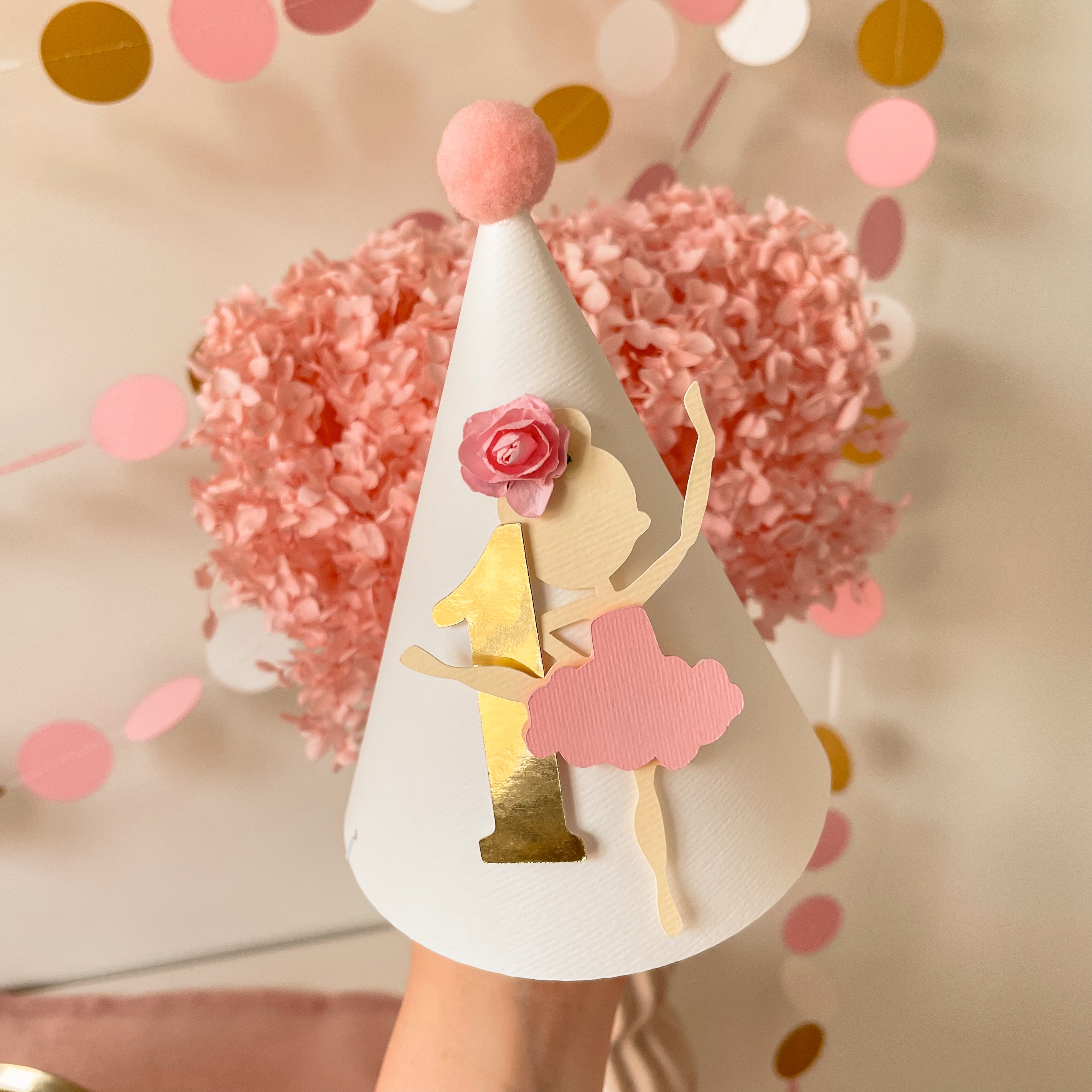 Ballerina Party Hat Ballet Dancer Coquette themed party