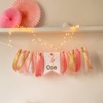 Ballerina Highchair Banner Ballet Dancer 1st Birthday Party Tutu Banner