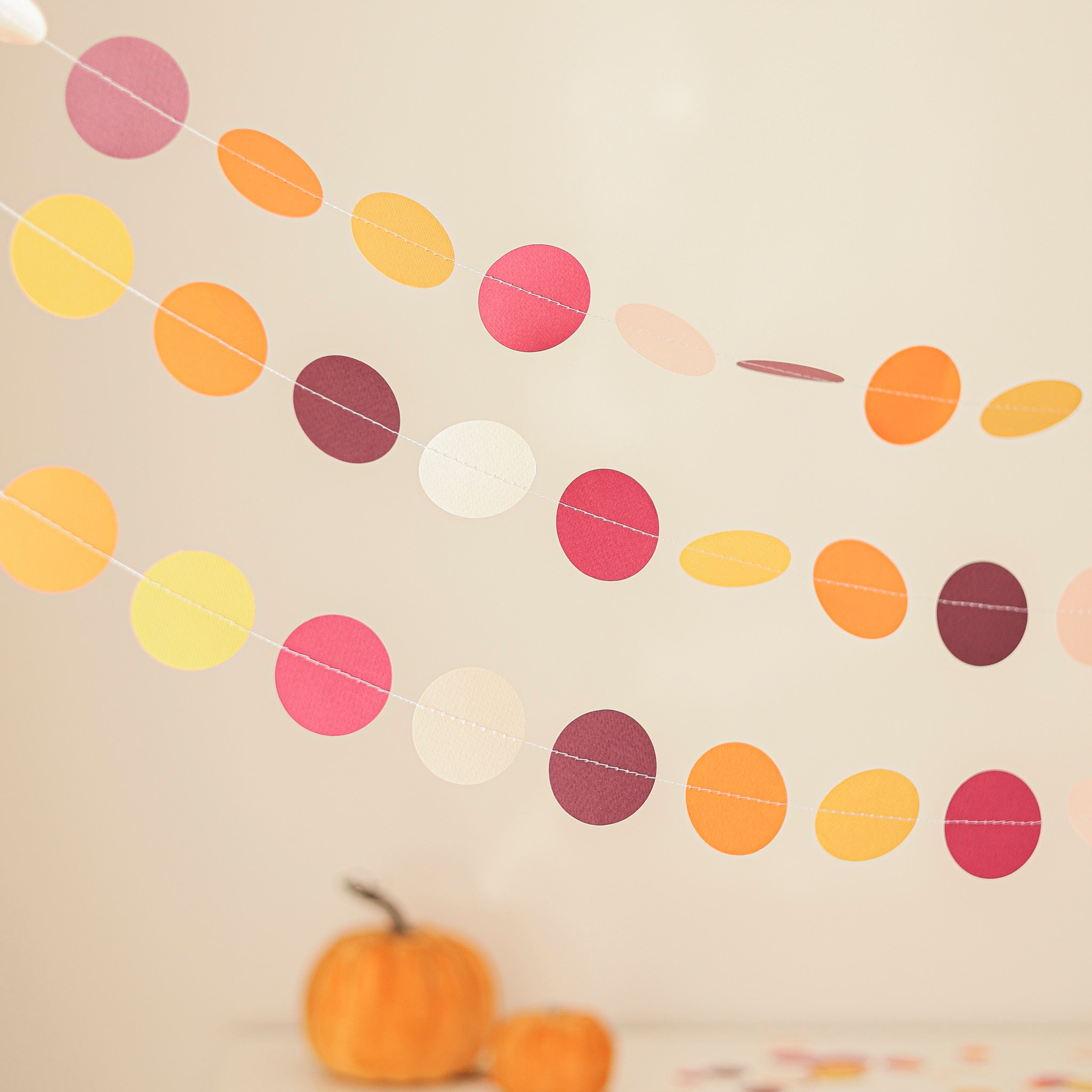 Fall Baby Shower Garland - Little Pumpkin 1st Birthday Decorations