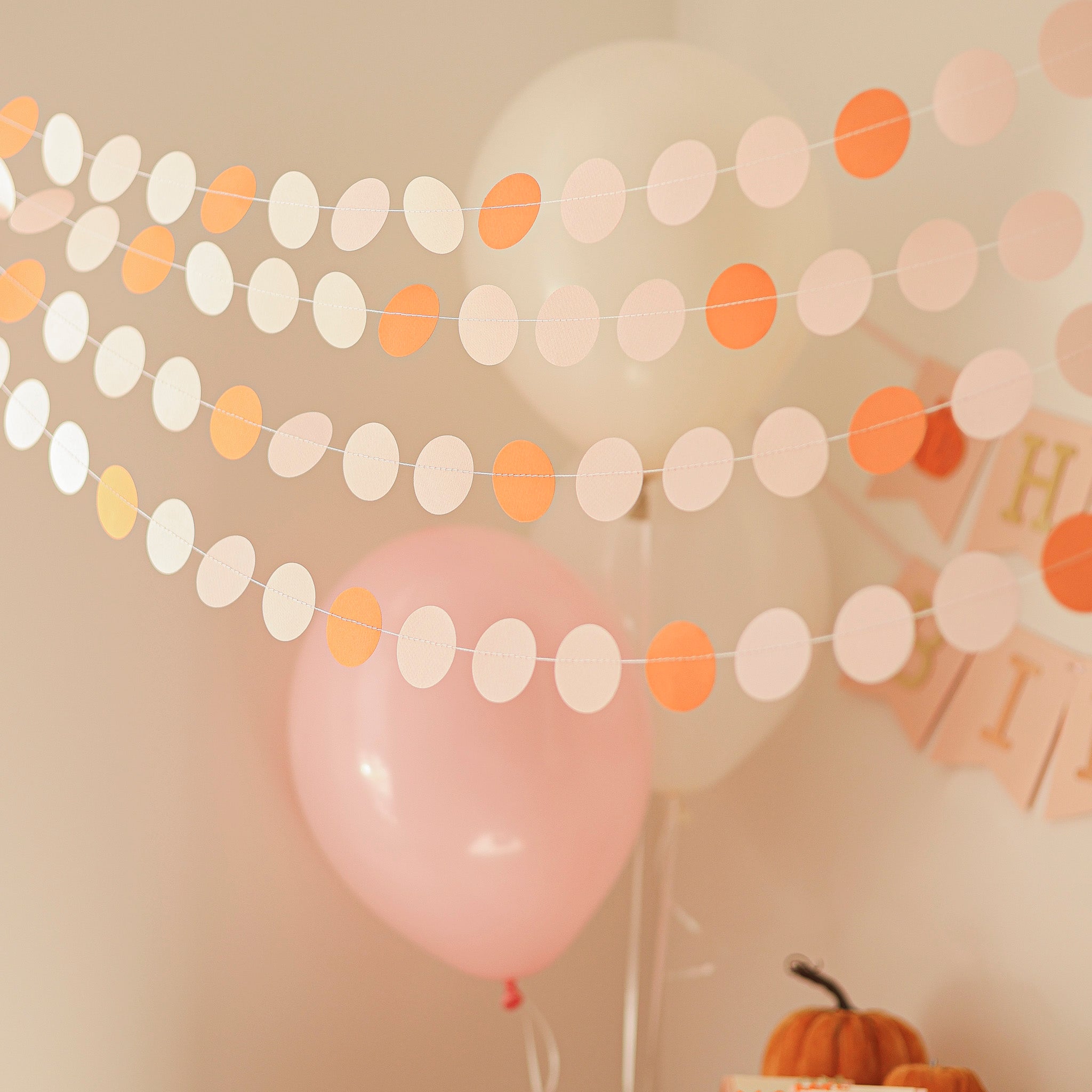 Fall Baby Shower Garland - Little Pumpkin 1st Birthday Decorations