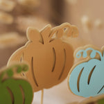 Little Pumpkin ONE Birthday Centerpiece Sticks - Fall Party Decorations