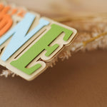 Boy Pumpkin One Cake Topper - Fall 1st Birthday Decorations