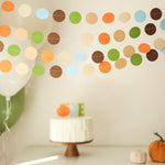 Fall Baby Boy Shower Garland - Little Pumpkin 1st Birthday Decor