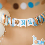 One Sweet Boy Highchair Banner