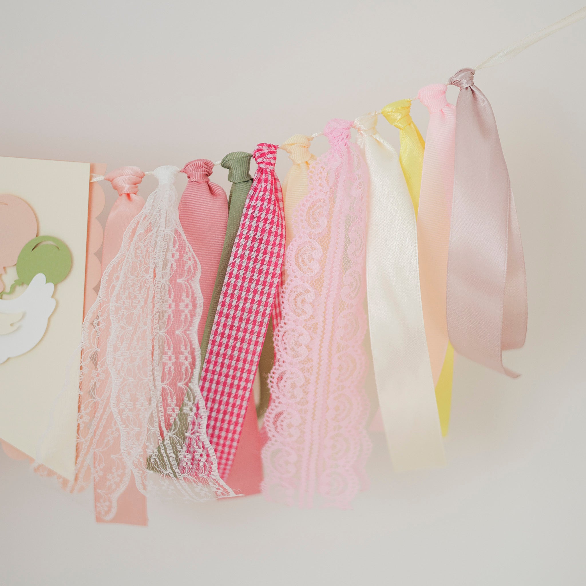 Chicken 1st Birthday Highchair Banner: This Chick is ONE