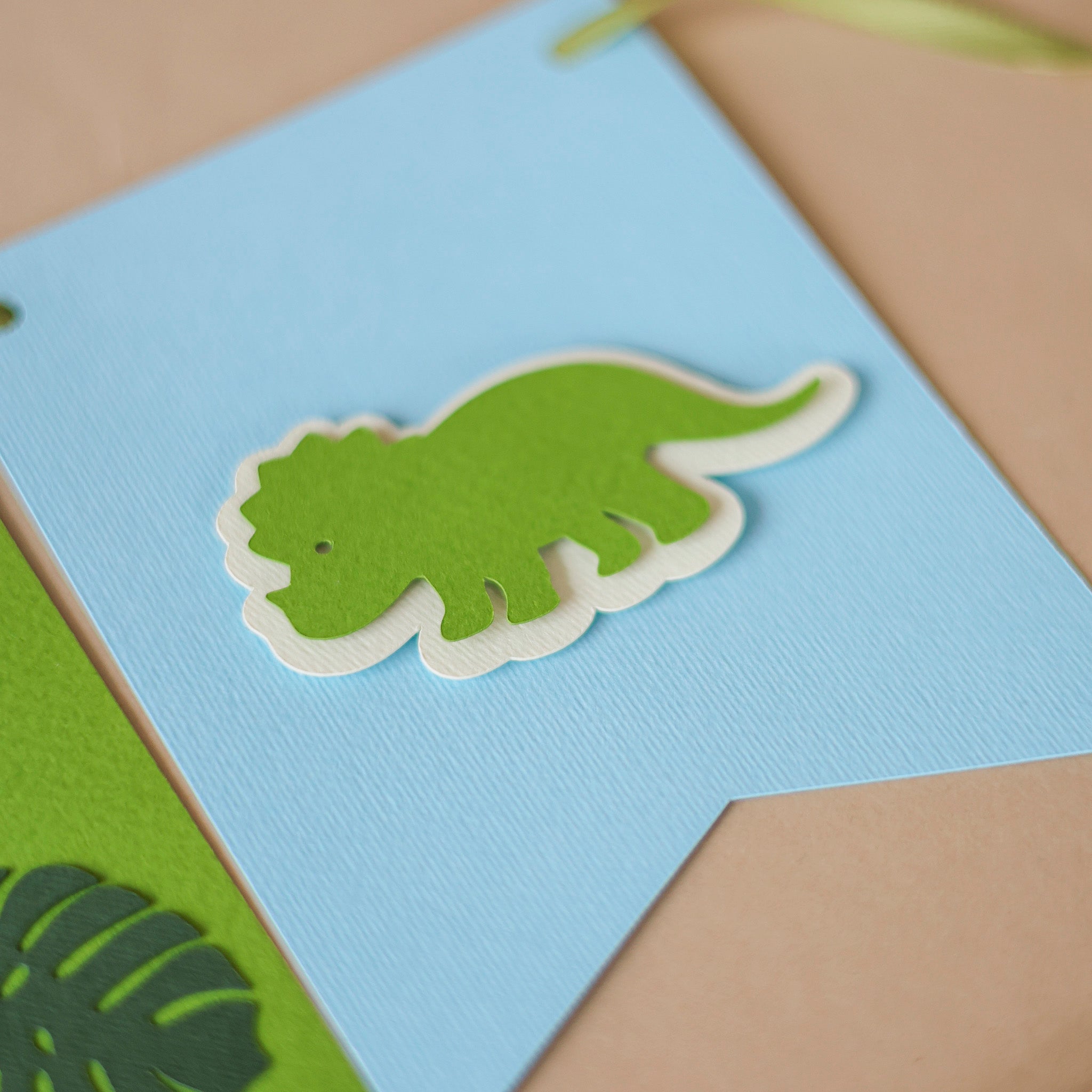 Dinosaur Birthday Banner - Two Rex Party Decor