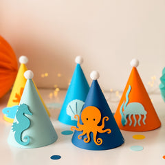 Under The Sea Party Hats Ocean animals party Hats Ocean theme Onder the Sea 