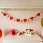  Sweetheart 12 Month Photo Banner Valentines Themed First Birthday Decorations Little Sweetheart 1st Birthday Monthly Banner