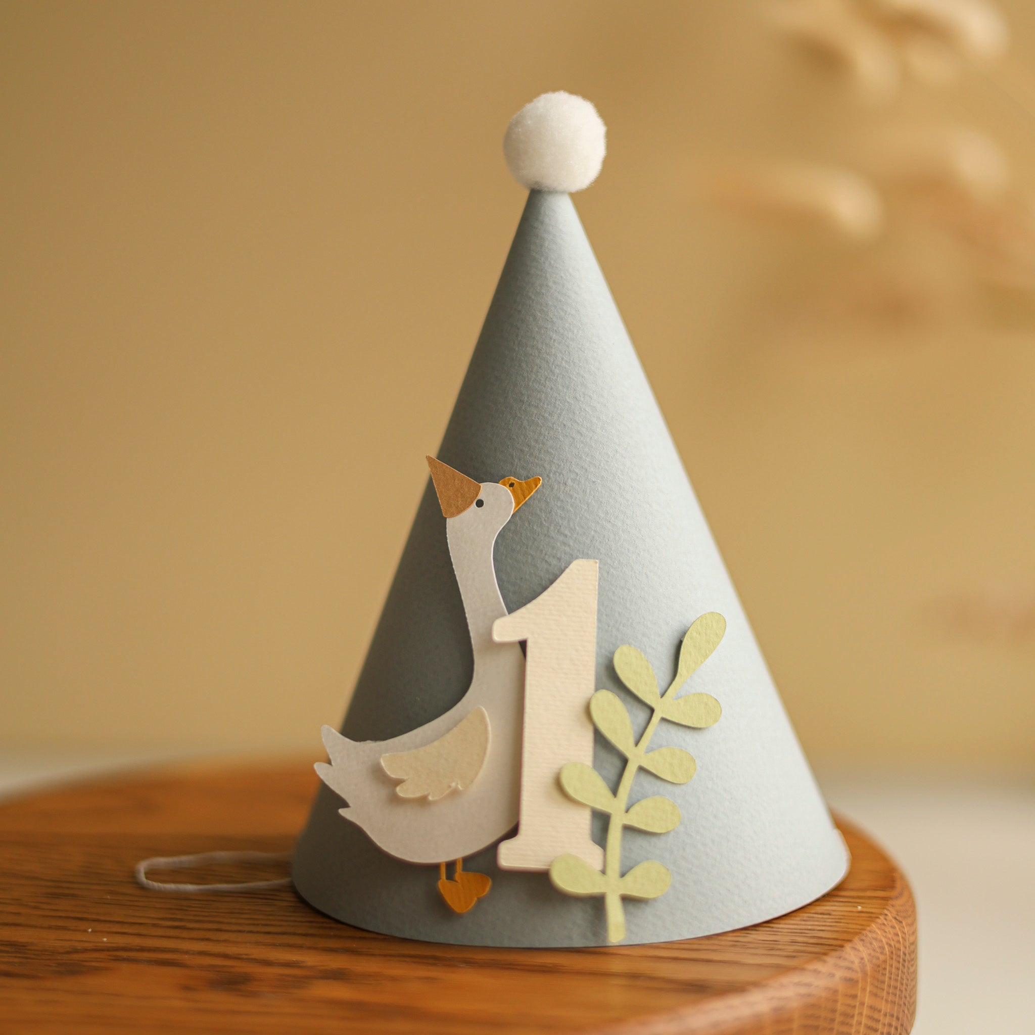 One Silly Goose Party Hat, Goose First Birthday Decor