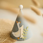 One Silly Goose Party Hat, Goose First Birthday Decor