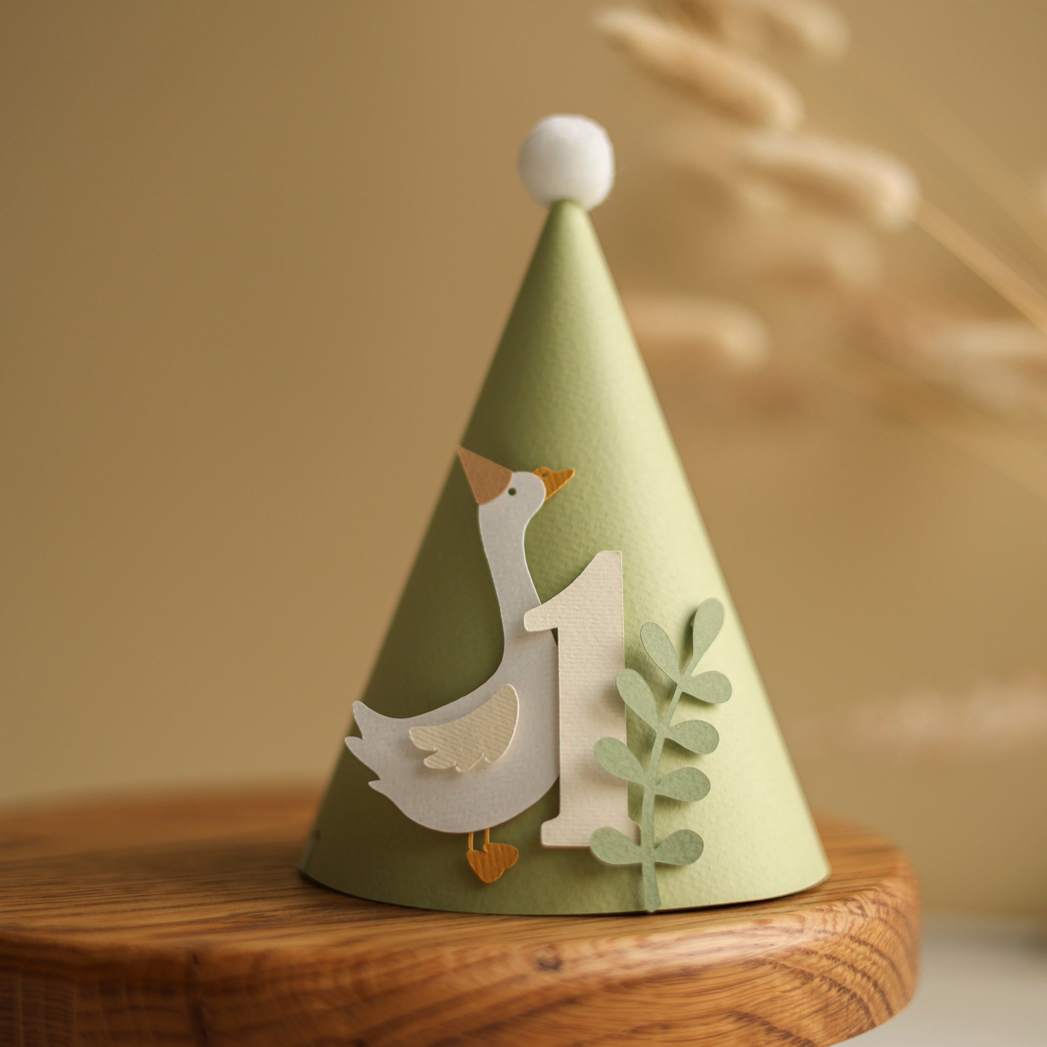 One Silly Goose Party Hat, Goose First Birthday Decor