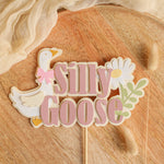 Silly Goose Cake Topper, Goose Baby Shower Decorations